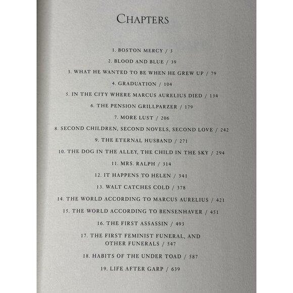 ❤️📘 NEW The World According to Garp – SIGNED by John Irving NEW📘❤️ - Picture 9 of 10